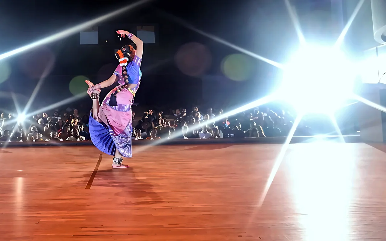 Anisha at her arangetram, 2012